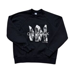 Cloak Crewneck Raglan Sweatshirt Hidden In Plain Sight Black USA Men's Medium